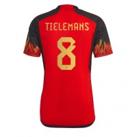 Echipament fotbal Belgia Youri Tielemans #8 Tricou Acasa Mondial 2022 maneca scurta